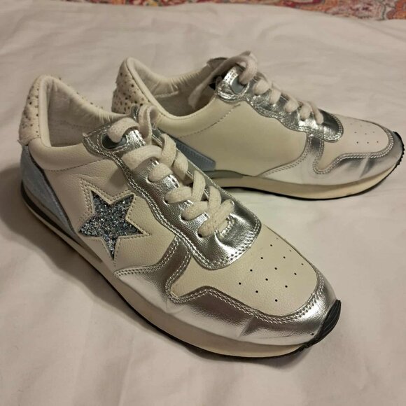 VINTAGE HAVANA ROCK 7 SNEAKERS SHOES WASHED SILVER SKY MULTI SZ 9 EXCELLENT!!! - Picture 2 of 8